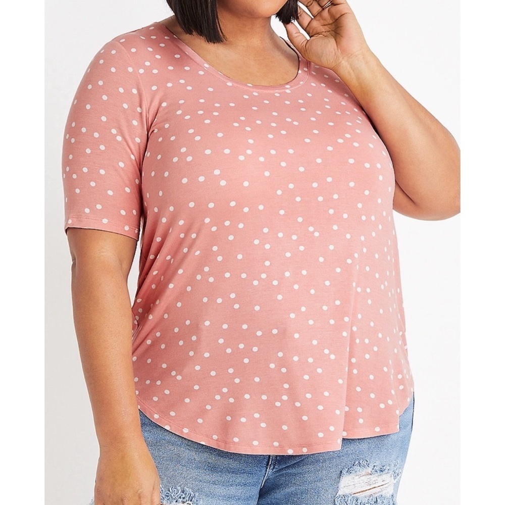 Maurice’s 24/7 Flawless Polka Dot Tee